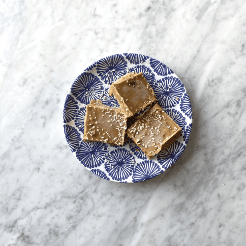 vegan and gluten free layered oat and nut bars