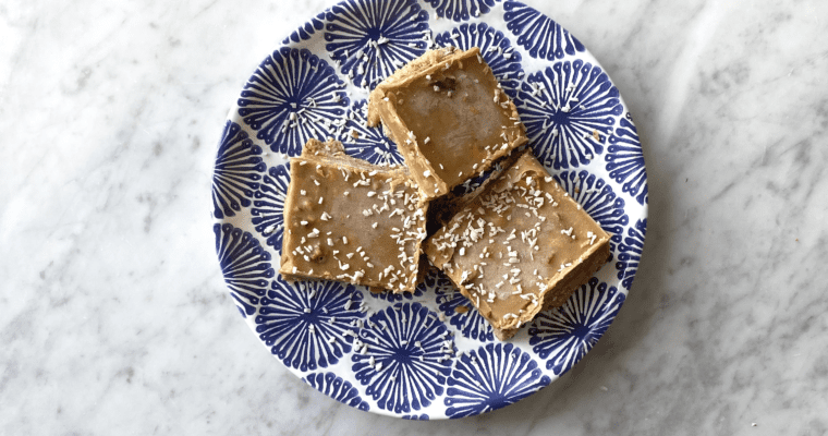 vegan and gluten free layered oat and nut bars