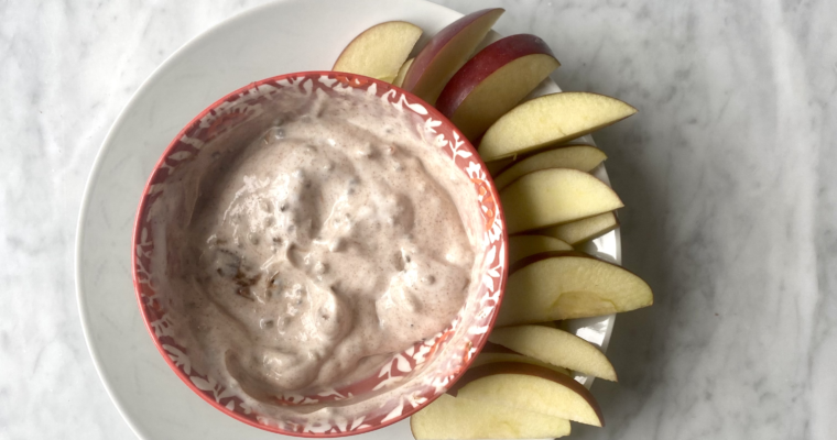 gut-friendly coconut yogurt dip