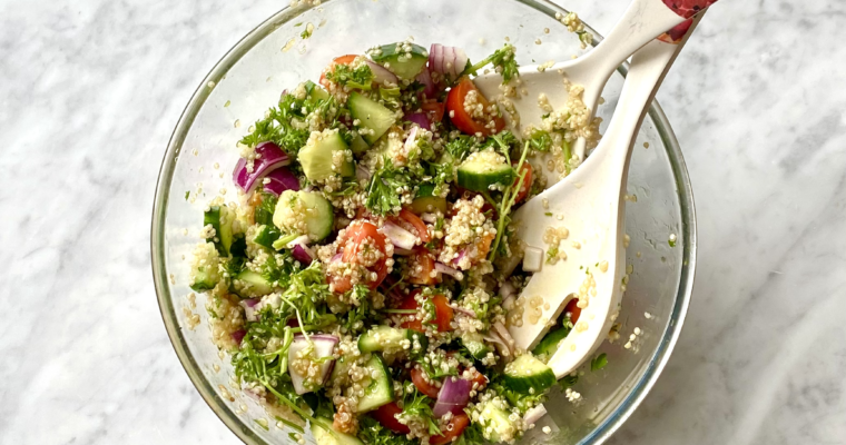 vegan tabbouleh salad gluten free